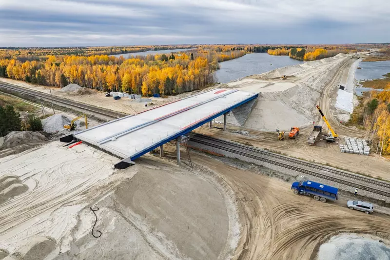#25 для публикации «Строительство второго моста через реку Обь в Сургуте итоги летнего сезона 2024 года»