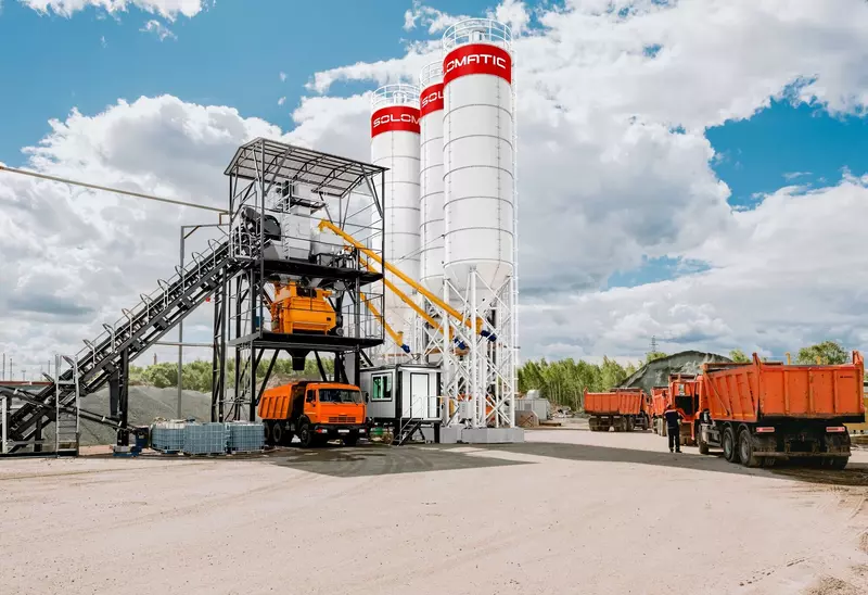 Бетонный завод от SOLOMATIC
