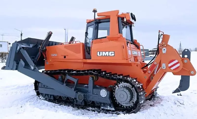 Изображение #1 для новости «Перспективные разработки: Новый российский бульдозер 15 го тягового класса проходит испытания»