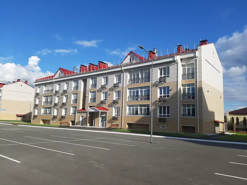 Новостройки в "Радужном" микрорайоне (фото автора)