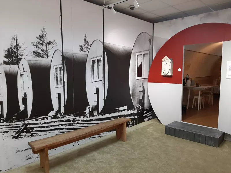 "От палатки до города": бочка (фото автора)