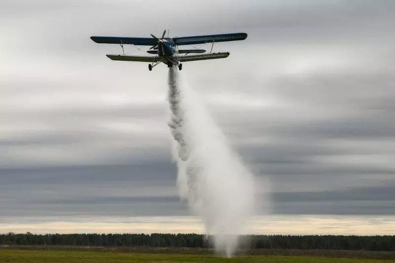 Приступили к испытаниям в реальных условиях системы пожаротушения самолета ТВС 2МС