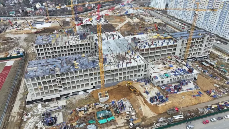 Строительство крупнейшего медучреждения Подмосковья многопрофильной больницы на 1123 койки