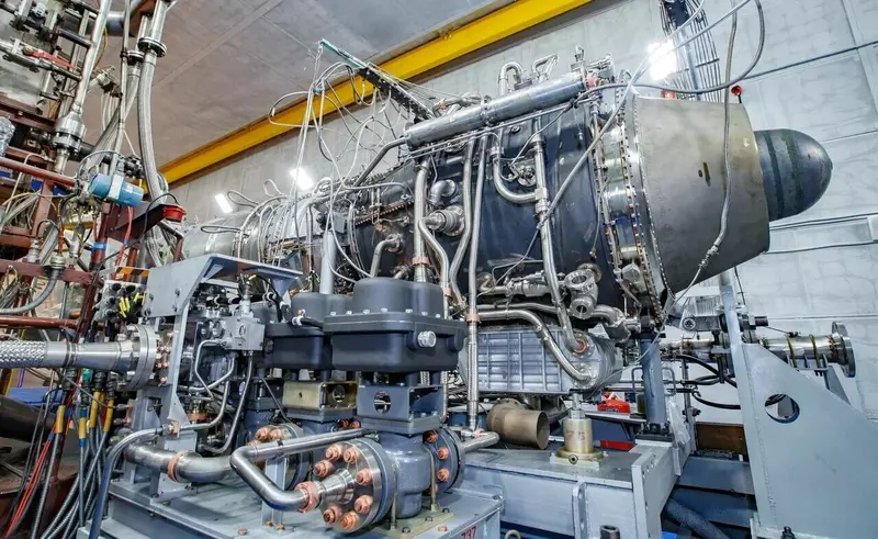 Изображение 2 для «НИОКРы: Ростех начал испытания нового индустриального двигателя для Газпрома»