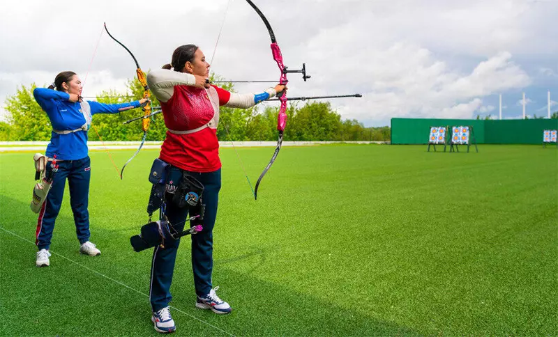 Изображение 1 для «Спортивные объекты: В подмосковных Бронницах открыты лукодром и база гребного спорта»