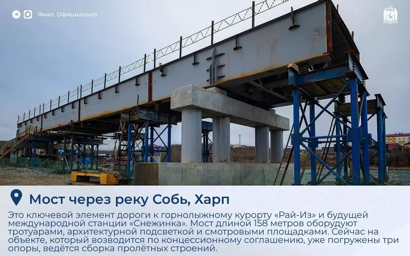Картинка №25 для «Международная научная станция Снежинка и круглогодичный курорт Рай Из строятся на Ямале»
