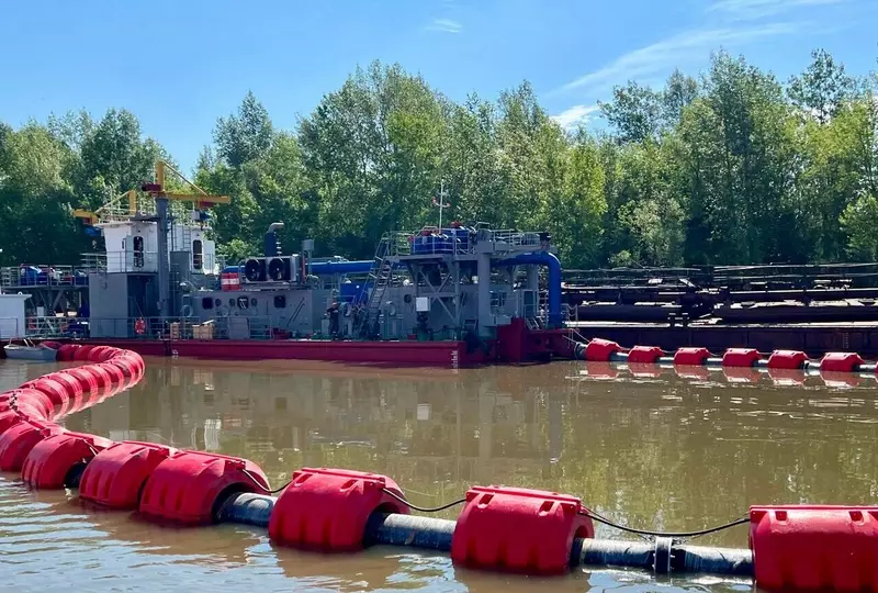 ГТЛК приняла земснаряд проекта Ц490ДМ1