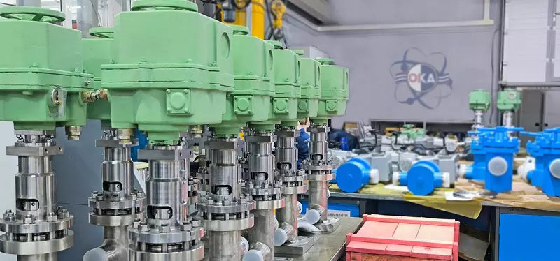№1 для статьи «Производство: До 8 тысяч клапанов в год производство арматуры для АЭС в Павлове выросло на четверть»