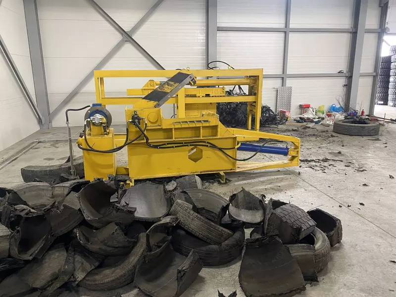 Картинка 5 для поста «Во Владивостоке запущен завод по переработке изношенных шин в резиновую крошку»