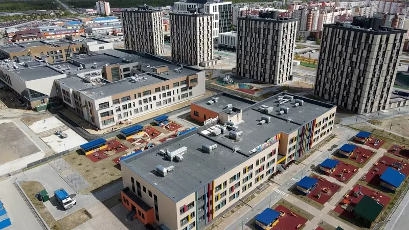 В Новом Уренгое началось заселение микрорайона Славянский