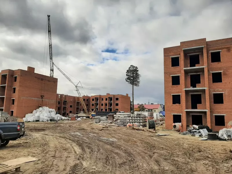 Застройка ул.Изыскателей (фото автора)