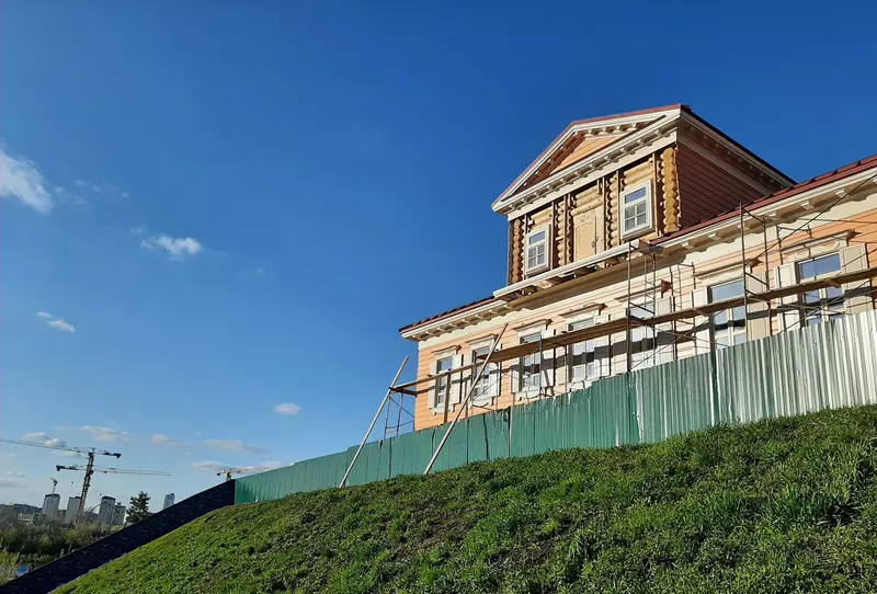 Жилой дом начальника станции "Пристань "Тура" (фото автора))