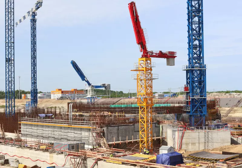 На Ленинградской АЭС 2 завершили ключевой этап строительства энергоблока 3