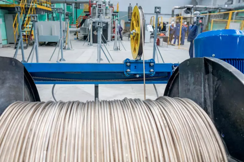 Росатом ввел в работу новую линию производства востребованной в мире проволоки