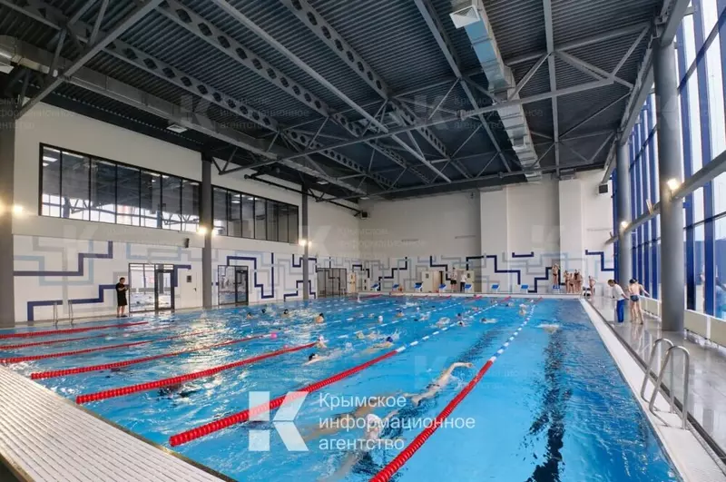 Картинка #4 для «В Симферополе открыли Дворец водных видов спорта»