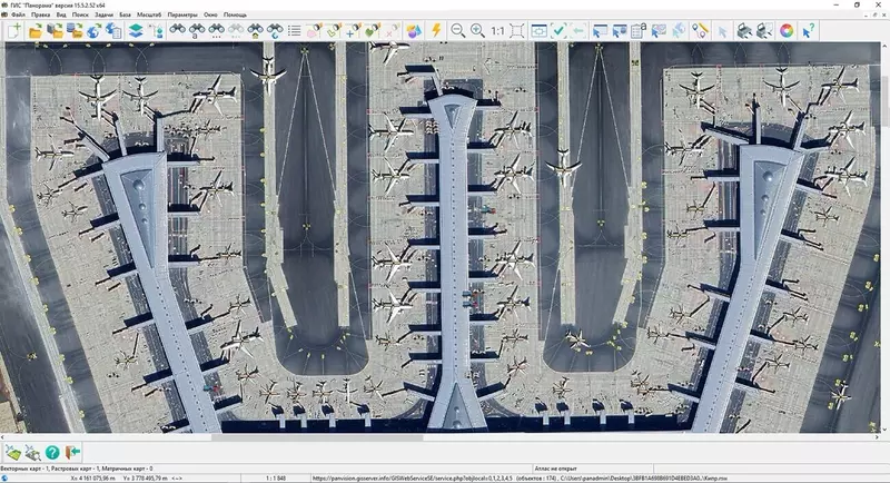 Картинка #3 для «Panorama Vision: распознает и классифицирует транспортные средства на спутниковых и аэрофотоснимках»