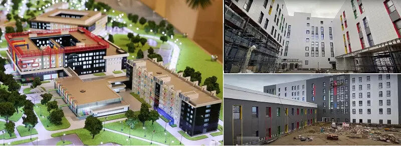 Картинка #5 для новости «Ход строительства новых общественных объектов»