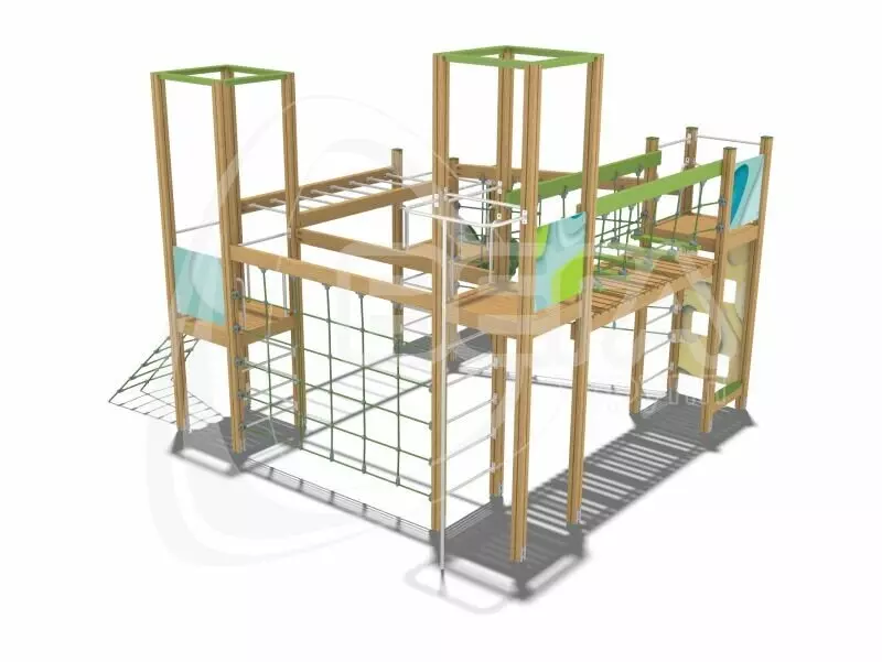 Изображение #2 для поста «детские площадки: Детский комплекс Санта Крус нравится маленьким гостям»