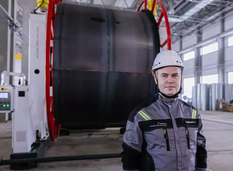 Иллюстрация #7 для «Татнефть запустила завод гибких композитных труб в Татарстане»