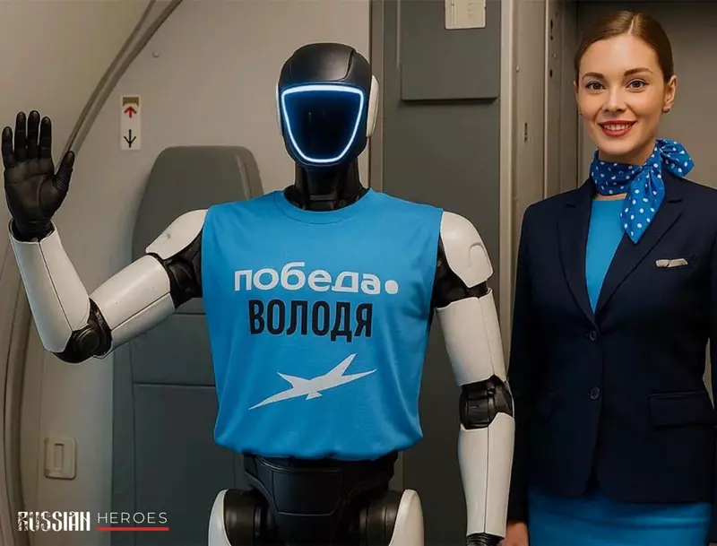 #2 для публикации «Робот-бортпроводник: Робот бортпроводник Володя»