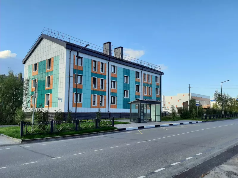 Жилой дом из продукции Ямальского ЛПК (фото автора)