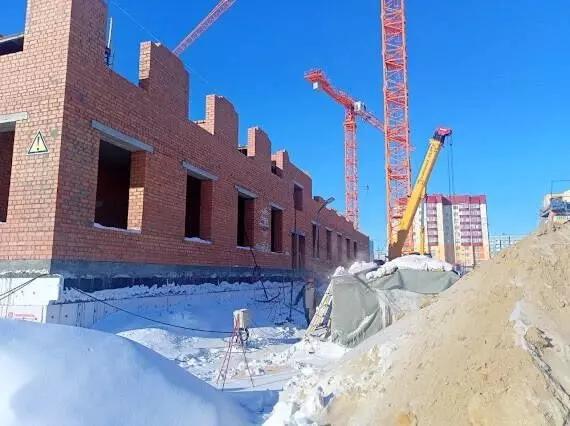 Строительство общежития на 400 человек в Новом Уренгое