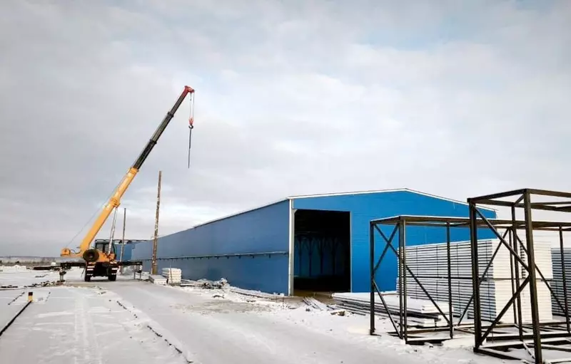 Картинка 4 для поста «Ход строительства Ленского моста в Якутии»