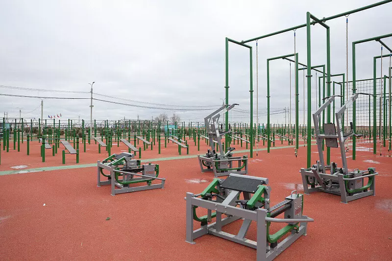 Фото №4 для поста «Юный ястреб: Под Волгоградом открыли модульный ФОК на территории Юного ястреба»