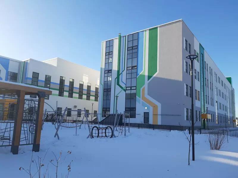 Школа-сад в п.Московский (фото автора)