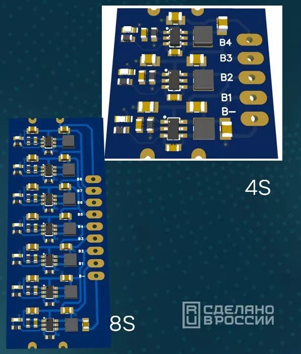 Картинка №2 для поста «аккумулятор: Активный балансир 2 4 8 от компании НЭТЕР»