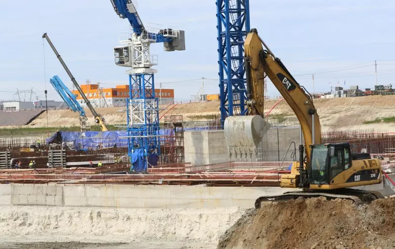 На Ленинградской АЭС 2 завершили бетонирование фундамента реакторного здания четвертого энергоблока