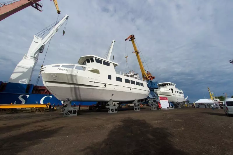 ОСК спустила на воду пассажирские суда проекта РЕГК