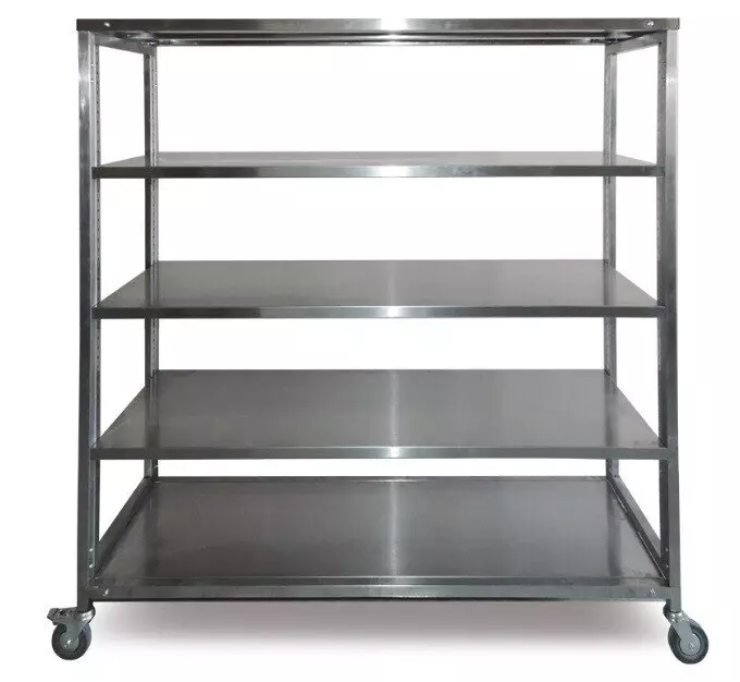 Простота и мобильность исполнения лабораторный стеллаж Стеллар У 2Э от АНО АВТех