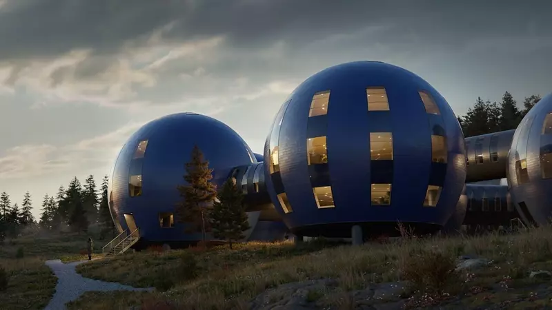 Проект международной арктической станции «Снежинка»