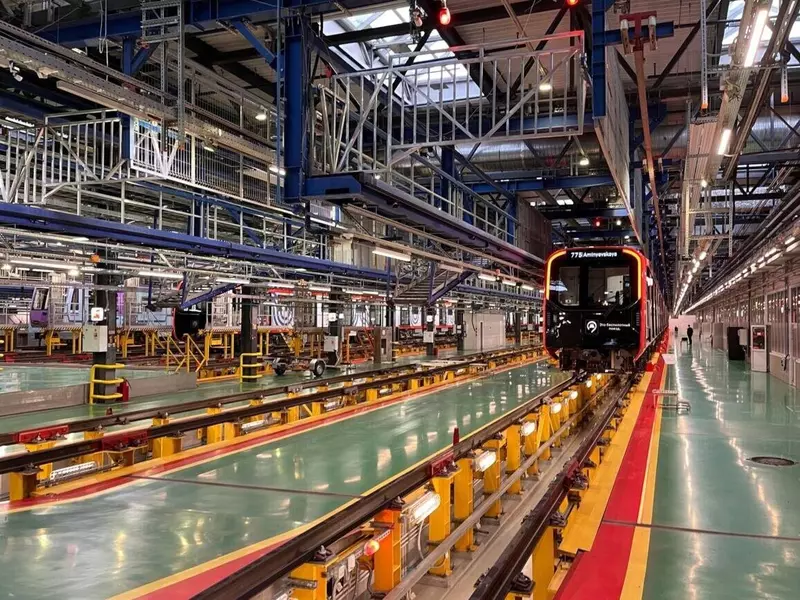 Изображение №1 для публикации «Фотофакты: Опубликованы фото первого в РФ беспилотного поезда метро»