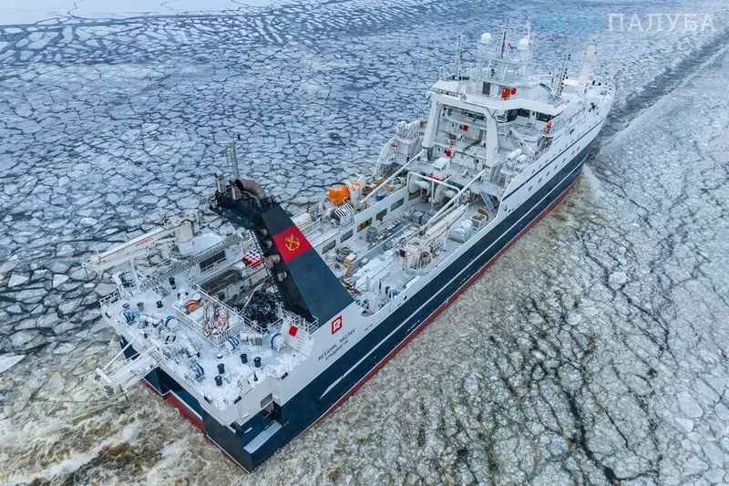 Изображение №2 для поста «Рыбный промысел: БМРТ Механик Маслак проекта СТ 192 отправился на промысловые испытания»