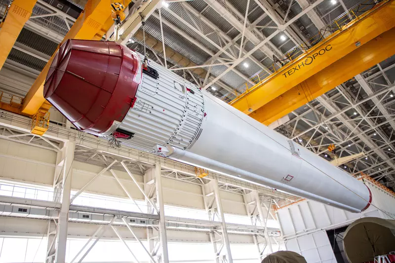 Картинка #9 для публикации «На космодроме Восточный в ходе комплексных испытаний собирают ракету Ангара НЖ»