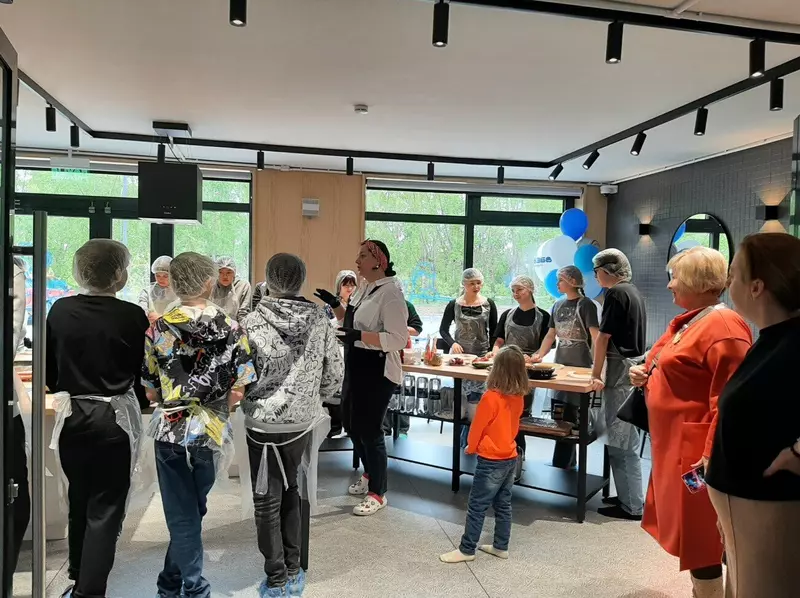 Кухня для мастер-классов (фото автора)