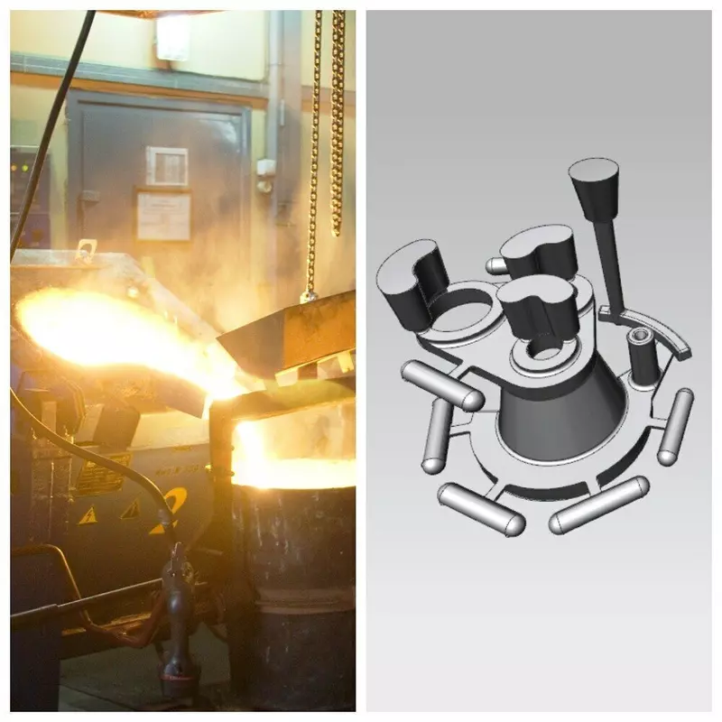 КМЗ разработал технологию заливки детали радиолокационной станции