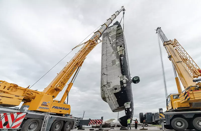 Космический корабль «Буран» прибыл в Музейный комплекс в Верхней Пышме в августе 2024 года. Фото: mkugmk.ru