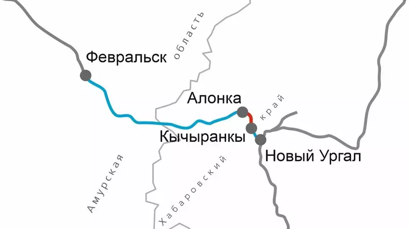 Открыли движение по новому пути на бамовском перегоне Алонка Кычыранкы