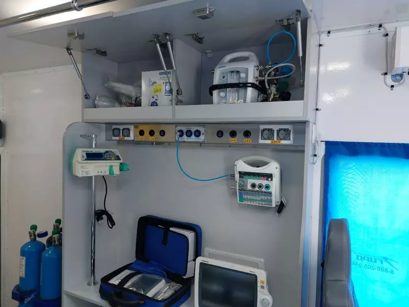 Картинка #3 для поста «транспорт: Скорая помощь реанимация на шасси Урал 4320»