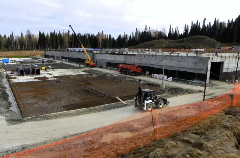Картинка 2 для статьи «РАО: Завершены работы по бетонированию первого модуля хранилища радиоактивных отходов в Северске»