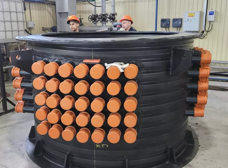 Изображение #2 для публикации «Группа ПОЛИПЛАСТИК: Группа ПОЛИПЛАСТИК вдвое нарастила мощности по выпуску полимерных колодцев на Дальнем Востоке»