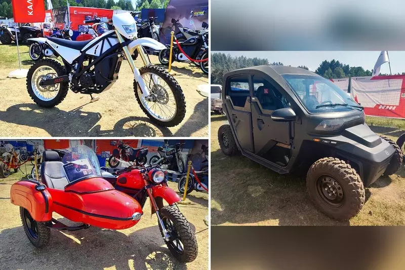 Калашников представил три новые электрические модели мототехники ИЖ