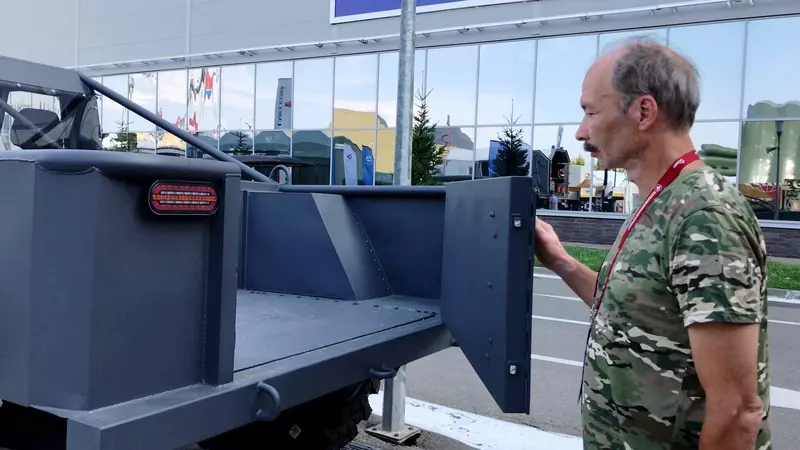 Фото №3 для статьи «внедорожник: АГ34 тактический пикап Алексея Гарагашьяна для армии и народного хозяйства»