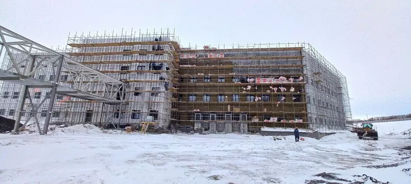 Фото 9 для статьи «Ход строительства новых объектов здравоохранения»