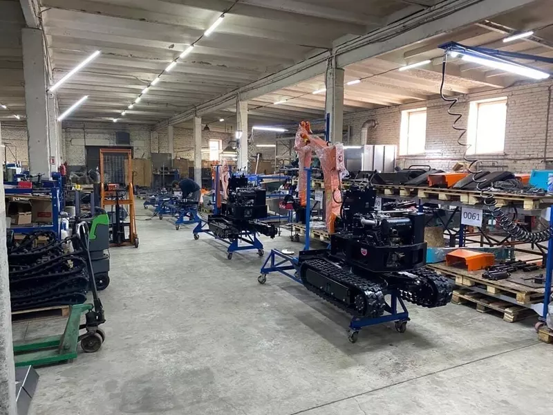 Производство гусеничных шасси для спецтехники