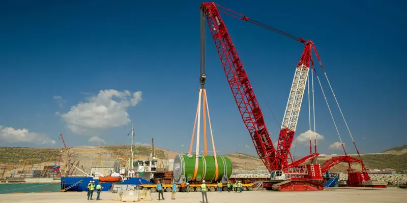 Иллюстрация 2 для новости «экспорт: Росатом доставил корпус реактора для блока 3 АЭС Аккую Турция»