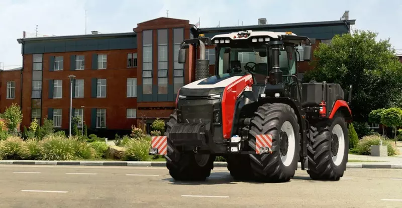 В России создали самый мощный сельскохозяйственный трактор